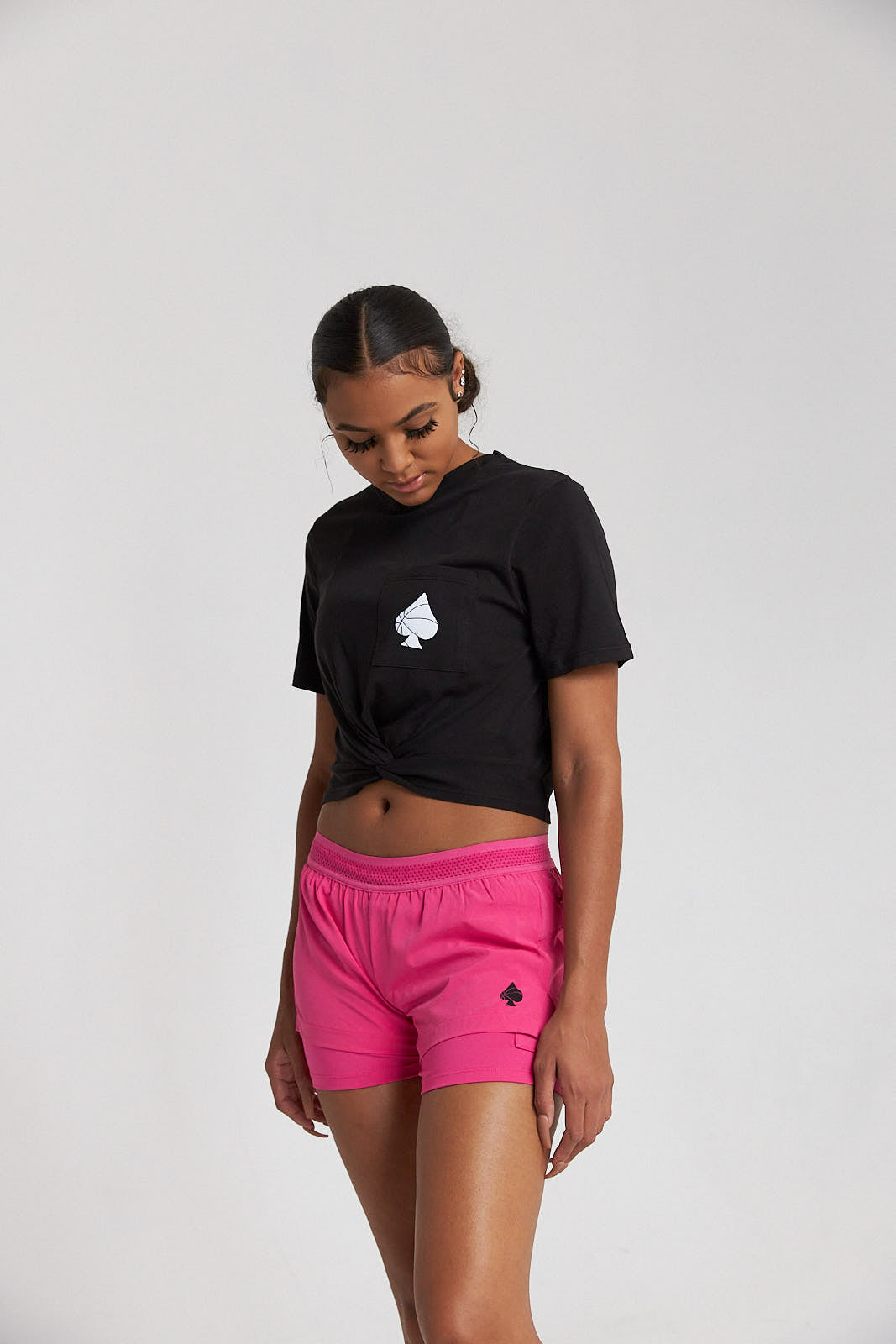 Not Your Average Girl Crop Top (Black)